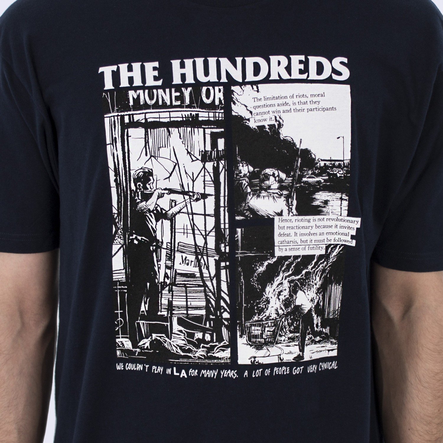 The Hundreds - Riot Tee in Navy