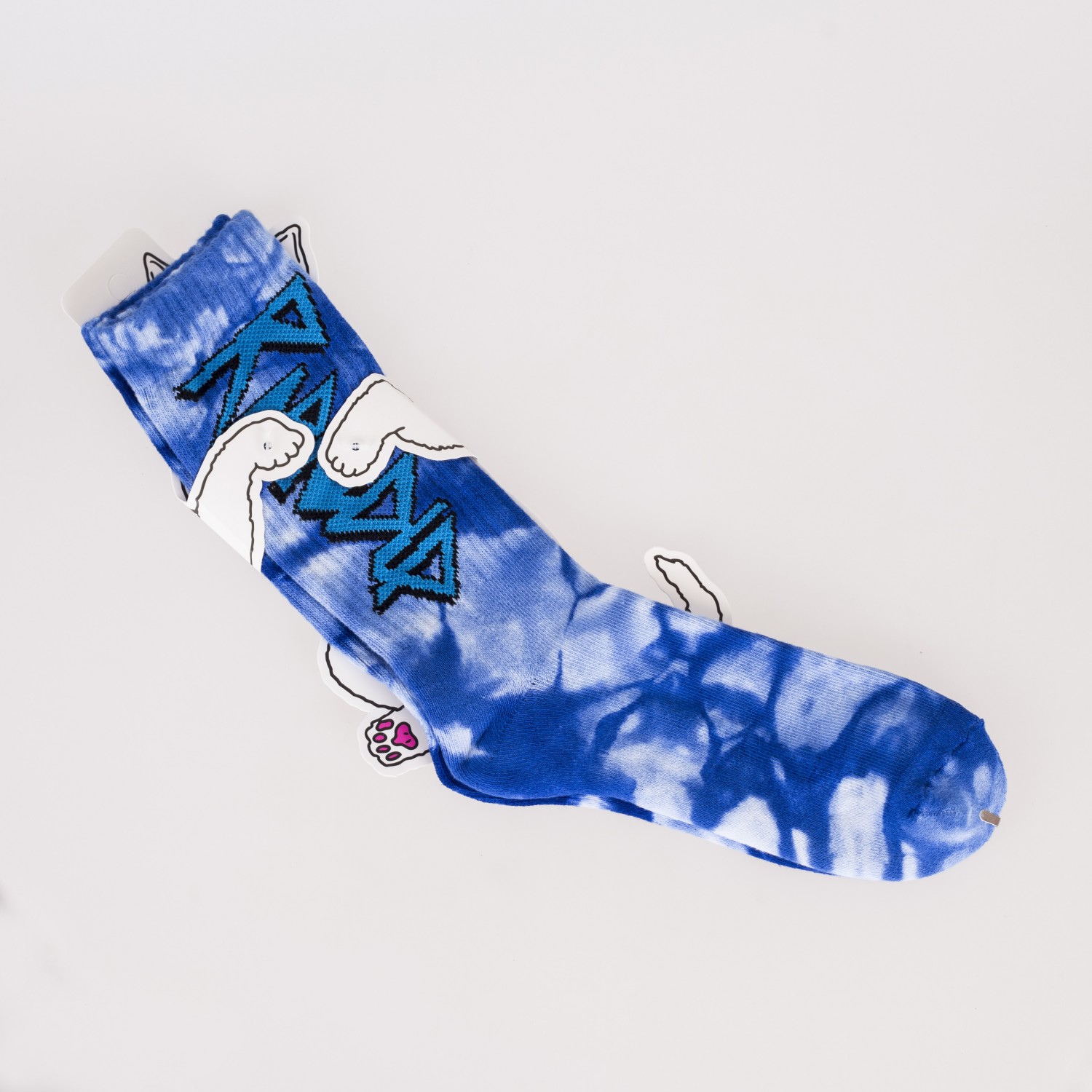 Носки RIPNDIP - Retro Socks Blue Tie Dye